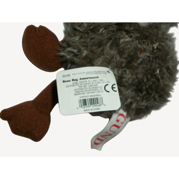 Vintage Gund Little Ostrich Bird Plush Bean Bag Stuffed Animal #5224 Dahling - Picture 4 of 4